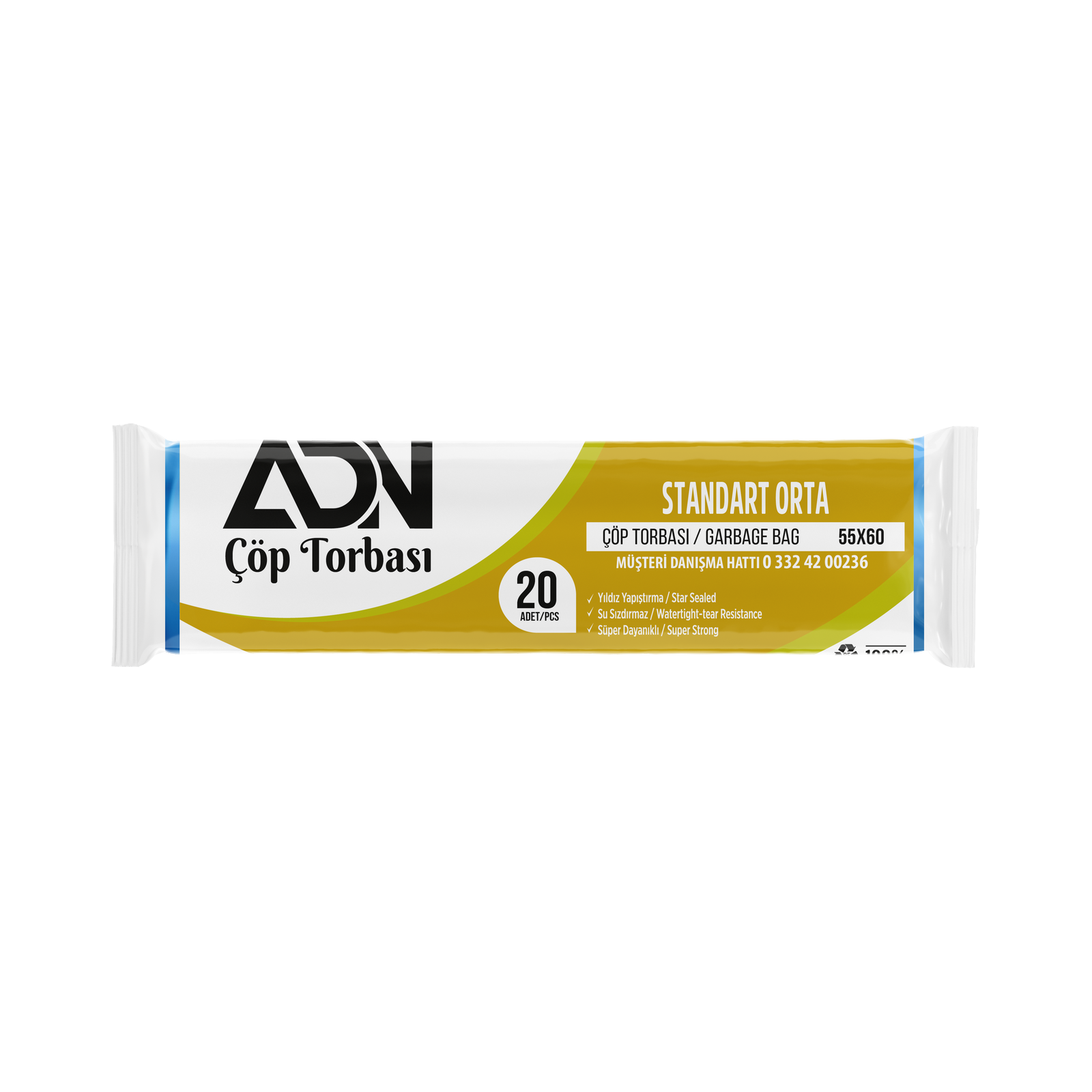 ADN Orta Boy Çöp Torbası