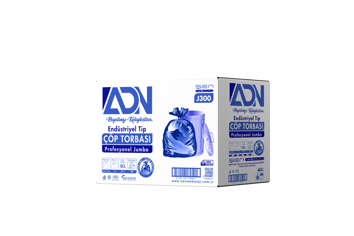 ADN Jumbo 300 gr Çöp Torbası