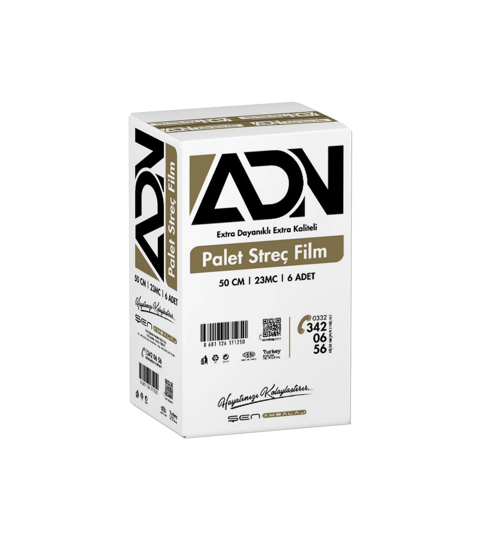 ADN Palet Streç 2 Kg 23 Micron